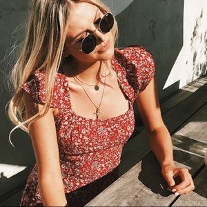 Redding Floral Mini Dress